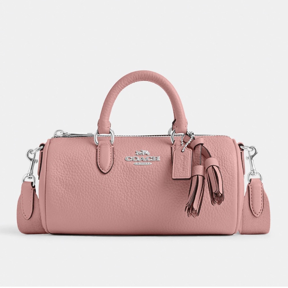 COACH LACEY CROSSBODY BAG PINK NWT